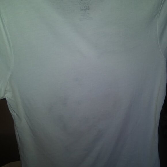 Stranded White  T-Shirt  with Black design - Picture 4 of 4